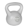 Kettlebell bitumiczny 20 kg szary  REBEL ACTIVE
